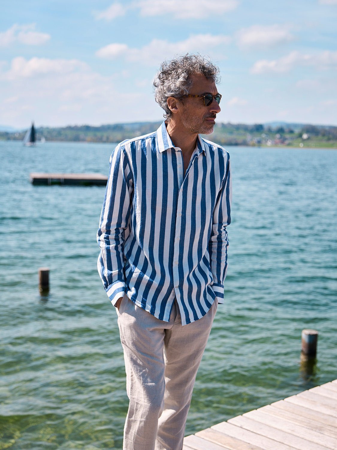 Blue Linen Summer