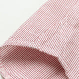 carpasus sustainable organic cotton shirt bernina stripes rust. Nachhaltiges Carpasus Hemd Bernina Streifen Rust aus Bio Baumwolle 