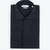 carpasus sustainable organic cotton dress shirt black. Nachhaltiges Carpasus Businesshemd aus Bio Baumwolle in Schwarz