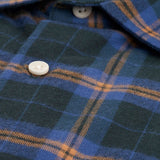 carpasus sustainable organic cotton flanell shirt castanio check moss. Nachhaltiges Carpasus Flanell Hemd Castanio Karo Moss aus Bio Baumwolle 