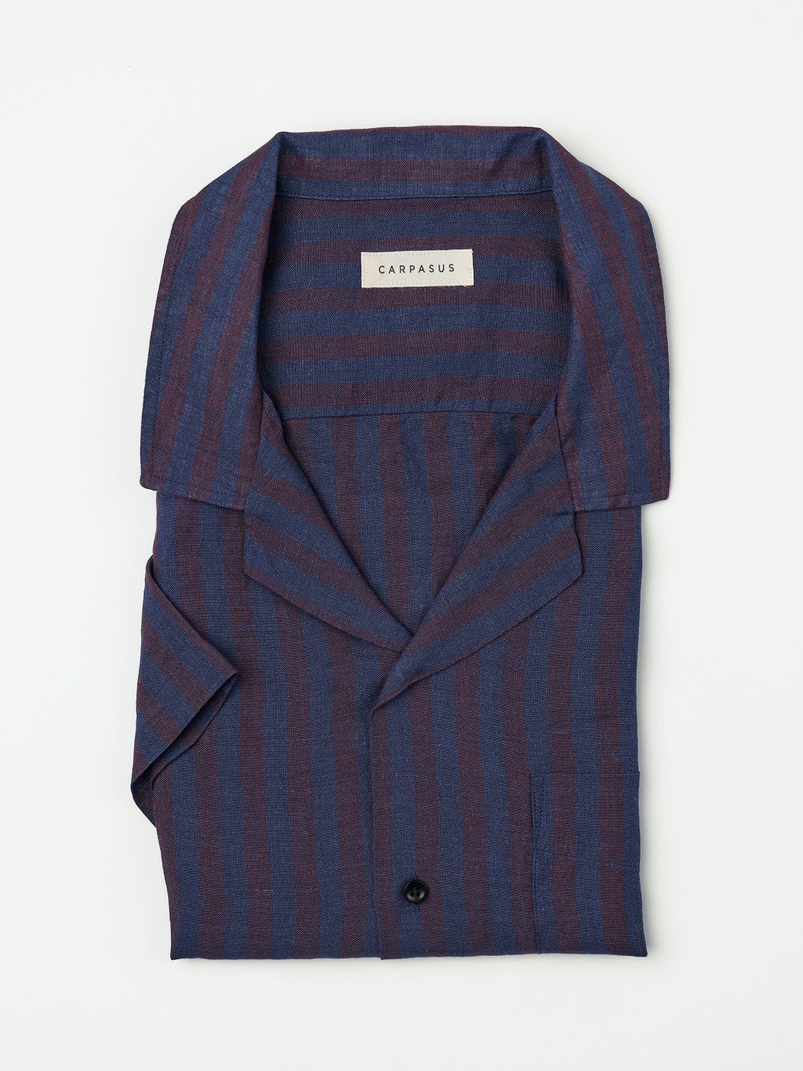 carpasus sustainable organic linen shirt maloja bordeaux. Nachhaltiges Carpasus Hemd Maloja Bordeaux aus Bio Leinen 