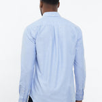 carpasus sustainable organic cotton oxford shirt blue. Nachhaltiges Carpasus Oxford Hemd aus Bio Baumwolle in Blau