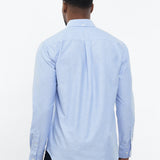 carpasus sustainable organic cotton oxford shirt blue. Nachhaltiges Carpasus Oxford Hemd aus Bio Baumwolle in Blau