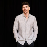 Linen Shirt Bellerive Brown