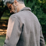 Leinenovershirt Ilha Taupe