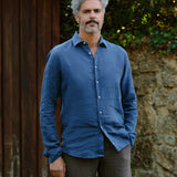 Linen Shirt Nuve Saphir