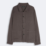 Leinenovershirt Ilha Taupe