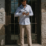 Dress Shirt Braga Blue