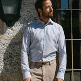Dress Shirt Braga Blue
