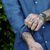 Linen Shirt Verzasca Saphir