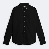 Oxford Hemd Schwarz