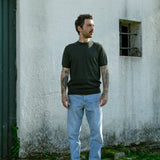T-Shirt Merino Folha Moss