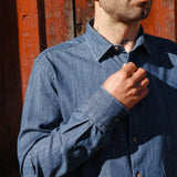 Denim Shirt Lago Navy