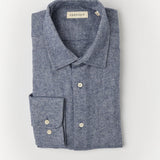 Flannel Shirt Gurin Navy