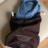 Flannel Shirt Lupo White/Blue