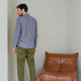 Flannel Shirt Gurin Navy