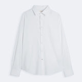 Flanellhemd Castanio Weiss