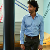 Dress Shirt Porto Blue