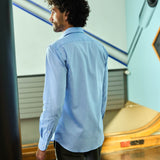 Dress Shirt Porto Blue