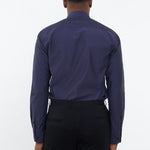 carpasus sustainable organic cotton dress shirt dark blue. Nachhaltiges Carpasus Businesshemd aus Bio Baumwolle in Dunkelblau