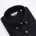 carpasus sustainable organic cotton oxford shirt black. Nachhaltiges Carpasus Oxford Hemd aus Bio Baumwolle in Schwarz